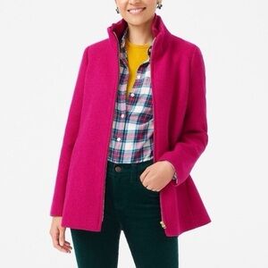 J. CREW Wool Blend City Coat